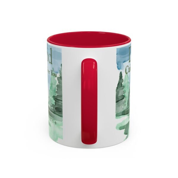 God Watches over you mug