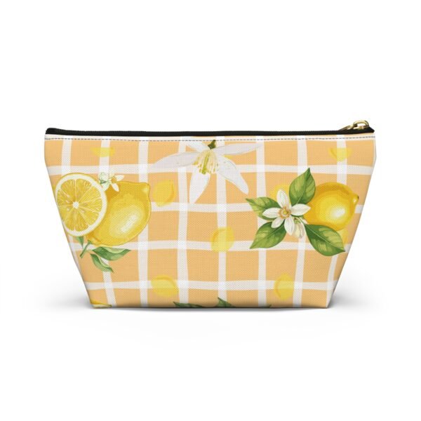Lemon Blossom Cosmetic Bag | Cottagecore Floral Makeup Pouch