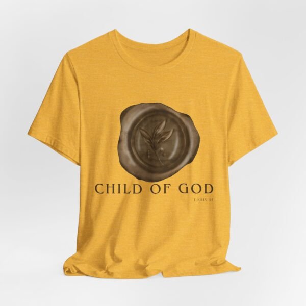 Child of God Dove Tee — Christian Faith Typography Shirt