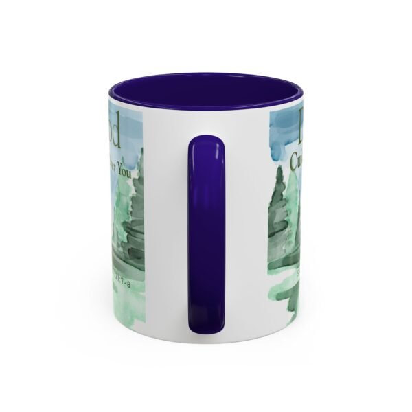 God Watches over you mug