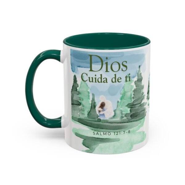 God Watches over you mug