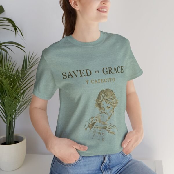 Saved by Grace y Cafecito Tee