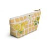 Lemon Blossom Cosmetic Bag | Cottagecore Floral Makeup Pouch