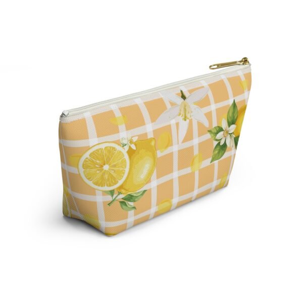 Lemon Blossom Cosmetic Bag | Cottagecore Floral Makeup Pouch