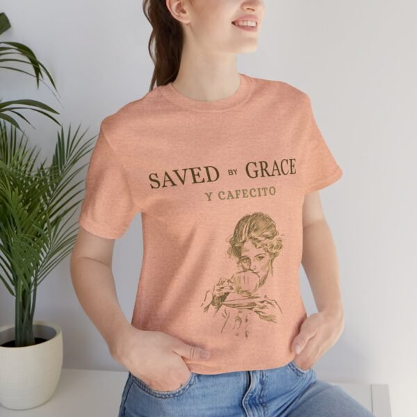 Saved by Grace y Cafecito Tee