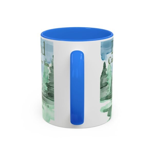 God Watches over you mug