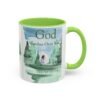 God Watches over you mug