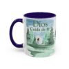 God Watches over you mug