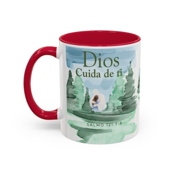 God Watches over you mug