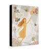 Take Courage Woman Illustration Matte Canvas | Stretched Wall Art