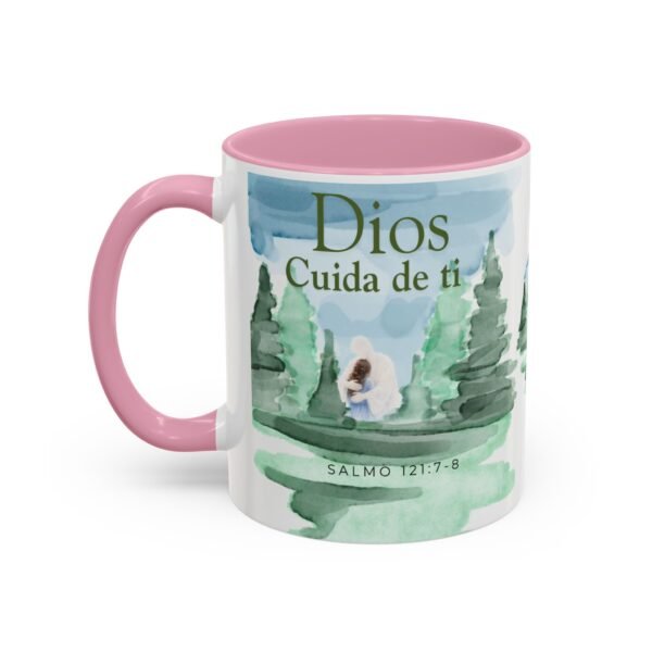 God Watches over you mug