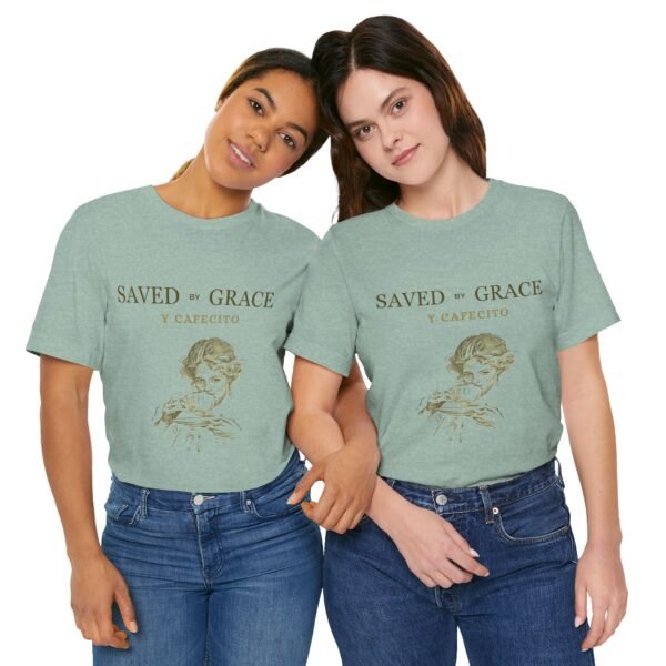Saved by Grace y Cafecito Tee