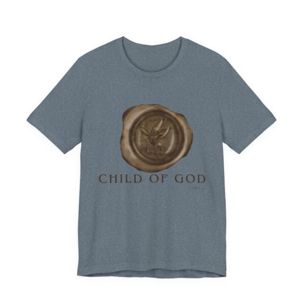 Child of God Dove Tee — Christian Faith Typography Shirt