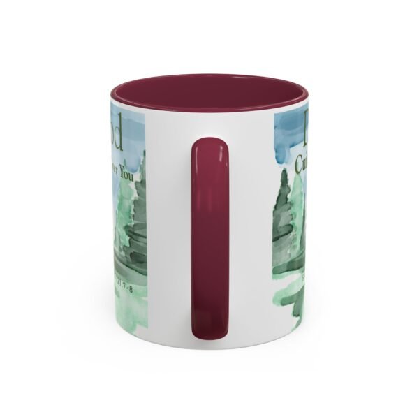 God Watches over you mug