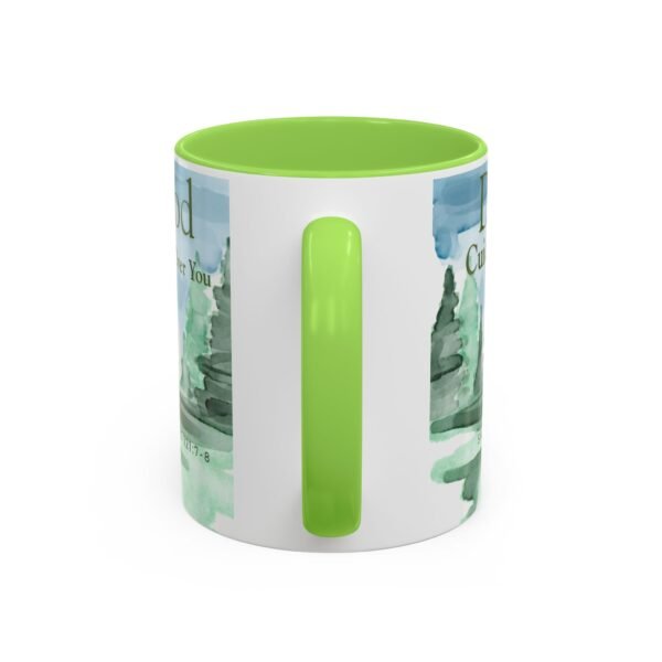 God Watches over you mug