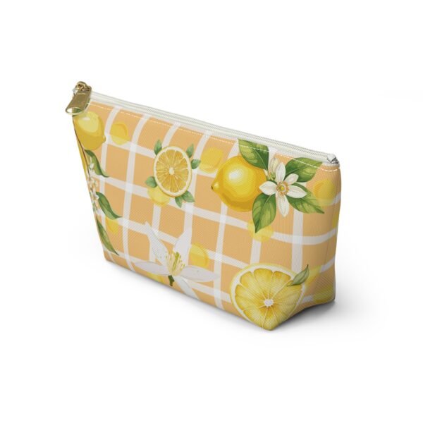 Lemon Blossom Cosmetic Bag | Cottagecore Floral Makeup Pouch