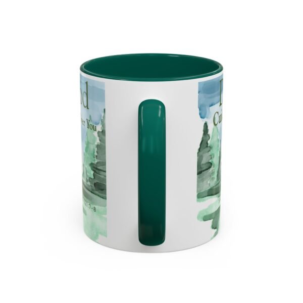 God Watches over you mug