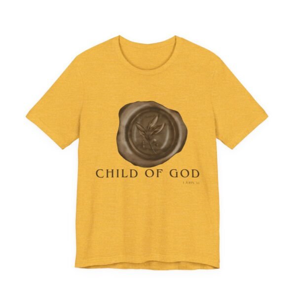 Child of God Dove Tee — Christian Faith Typography Shirt