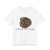 Child of God Dove Tee — Christian Faith Typography Shirt