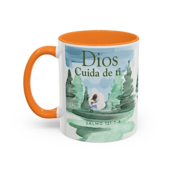 God Watches over you mug