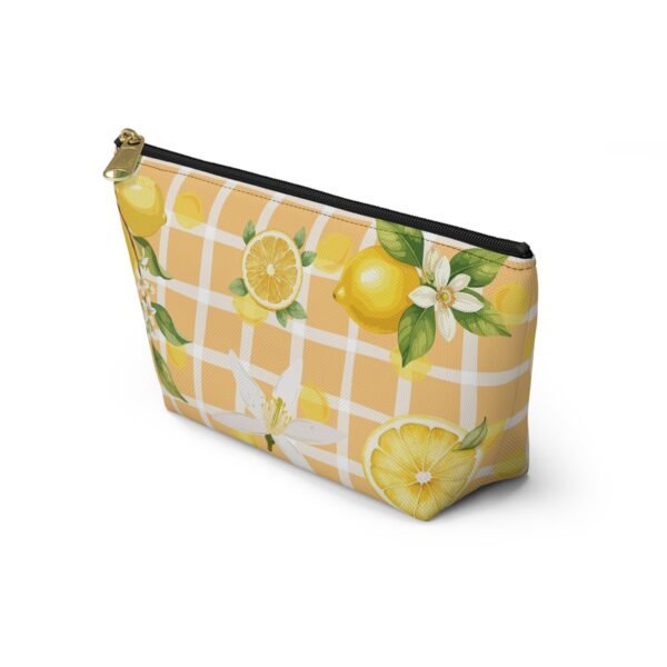 Lemon Blossom Cosmetic Bag | Cottagecore Floral Makeup Pouch