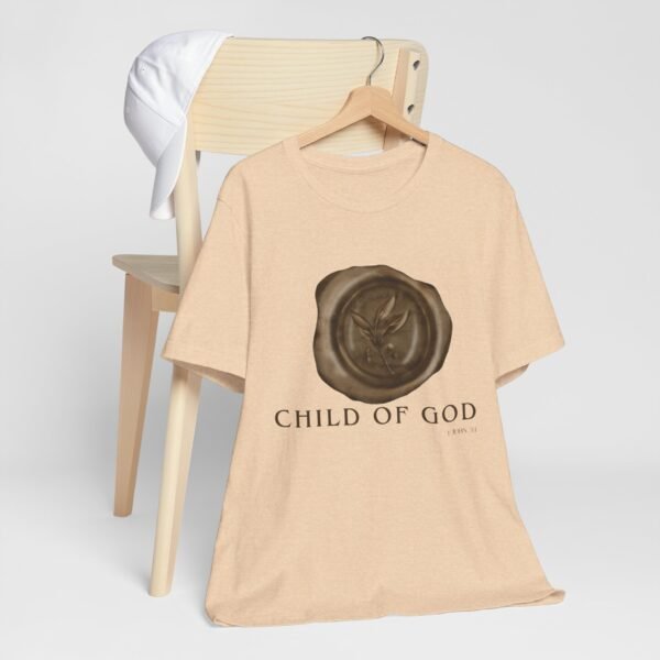Child of God Dove Tee — Christian Faith Typography Shirt
