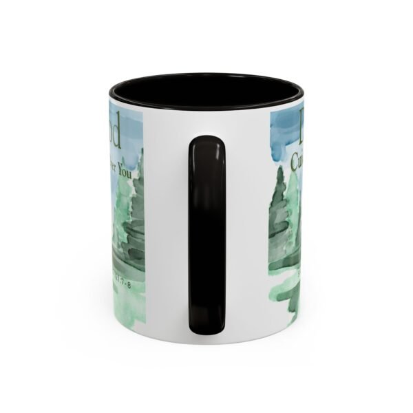 God Watches over you mug