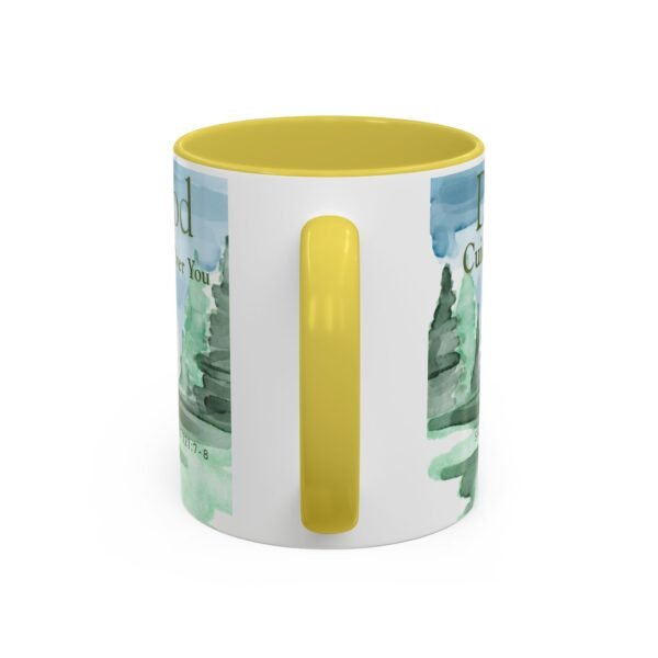 God Watches over you mug