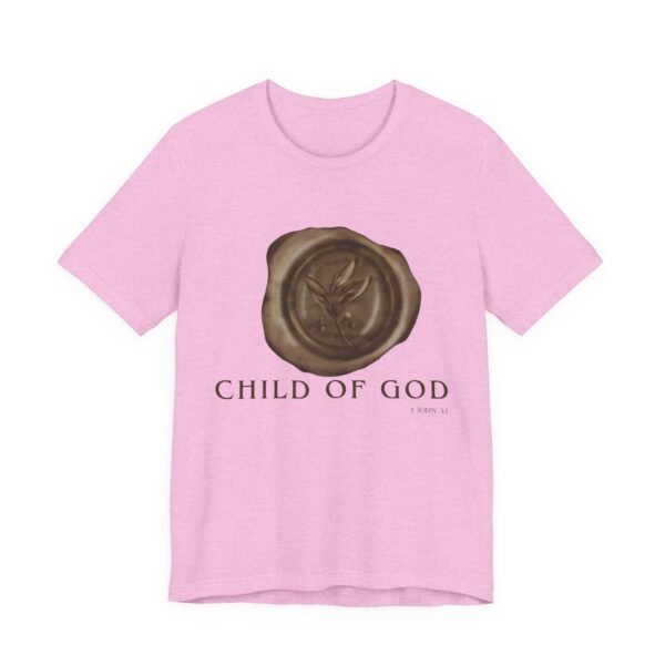 Child of God Dove Tee — Christian Faith Typography Shirt
