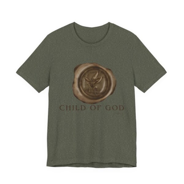 Child of God Dove Tee — Christian Faith Typography Shirt