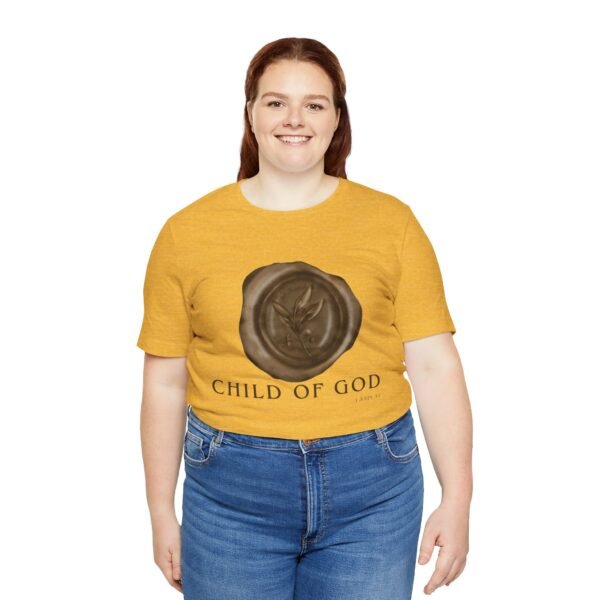 Child of God Dove Tee — Christian Faith Typography Shirt