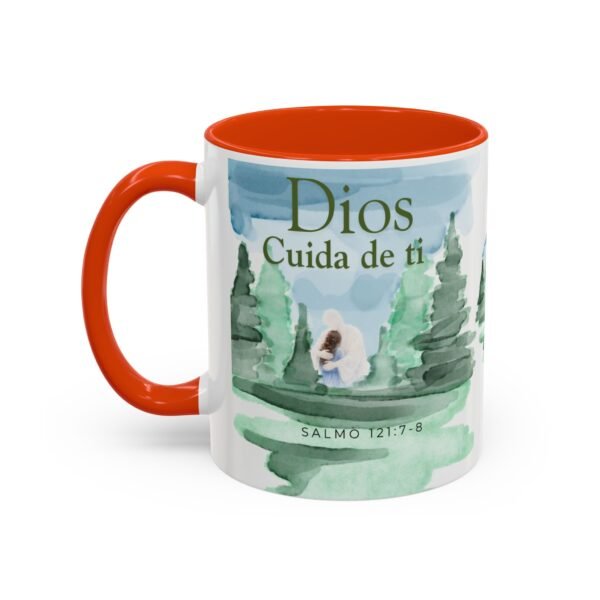 God Watches over you mug