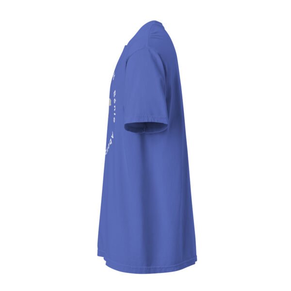 unisex-garment-dyed-heavyweight-t-shirt-flo-blue-left-6a4111097b14b.jpg Blessed Multilingual Shirt