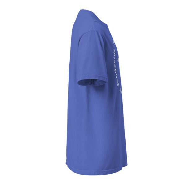 unisex-garment-dyed-heavyweight-t-shirt-flo-blue-right-6a4111097b5cf.jpg Blessed Multilingual Shirt