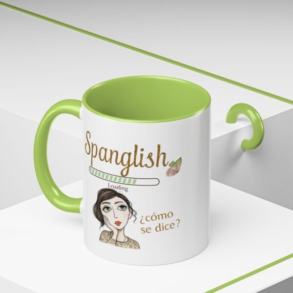 11227039979185933678_2048.jpeg Spanglish Coffee Mug – "¿Cómo se dice?" Accent Ceramic Mug (11/15 oz)