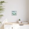 Dios Cuida de Ti Framed Canvas Print — Psalm 121:7-8 Spanish Faith Wall Art