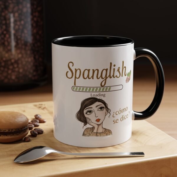 11727779895316691380_2048.jpeg Spanglish Coffee Mug – "¿Cómo se dice?" Accent Ceramic Mug (11/15 oz)