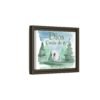 Dios Cuida de Ti Framed Canvas Print — Psalm 121:7-8 Spanish Faith Wall Art