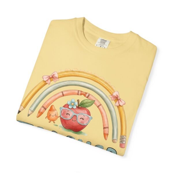 13408389627139744636_2048-2.jpeg Teacher Apple Rainbow T-Shirt — Cute Back-to-School Gift for Educators