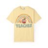 13638143538106070791_2048-2.jpeg Teacher Apple Rainbow T-Shirt — Cute Back-to-School Gift for Educators