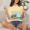 13704006353270572340_2048.jpeg Hola Cuando Calienta el Sol Shirt | Spanglish Summer Tee | Beach Vacation Graphic T-Shirt | Coastal Beach Vibes Shirt | Latino Summer Gift
