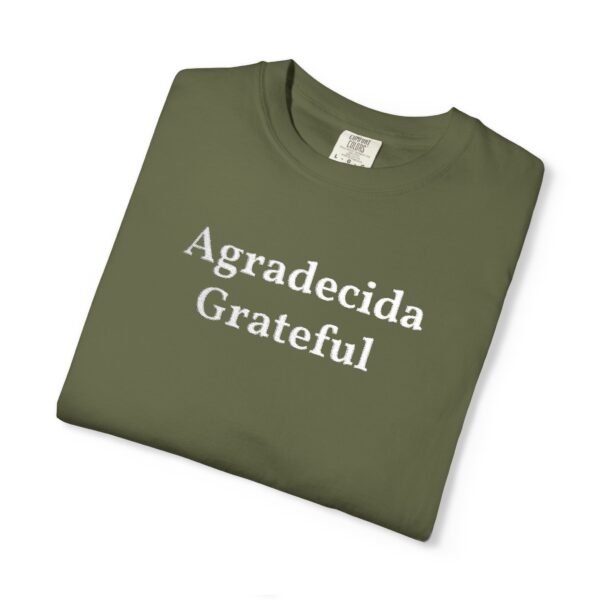 13875614532386649294_2048.jpeg Grateful "Agradecida" Tee — Garment-Dyed Spanish Gratitude T-Shirt