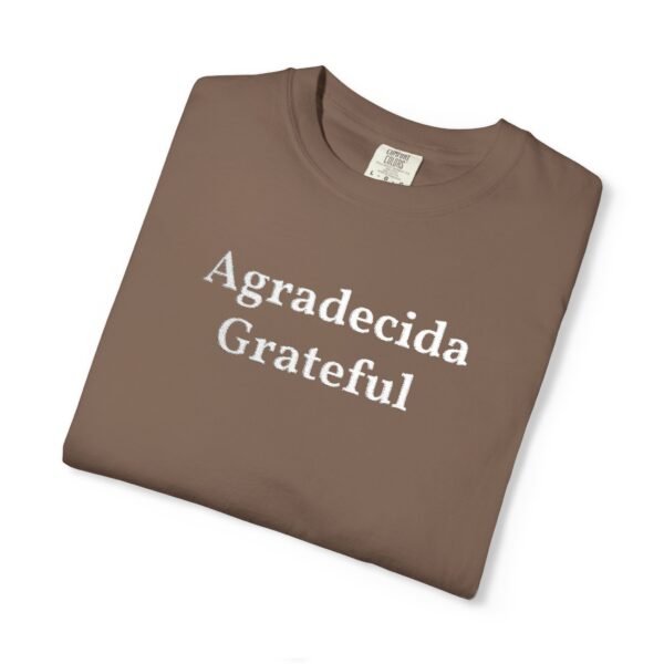 13912890221139334537_2048.jpeg Grateful "Agradecida" Tee — Garment-Dyed Spanish Gratitude T-Shirt