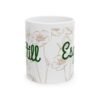 Be still, Espera Ceramic Mug - Floral Coffee Tea Cup (11oz/15oz)