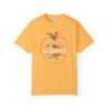 14140987652331876698_2048-1.jpeg Teacher Peach T-Shirt — "Ms. ARNOLD" Personalized Floral Apple Tee