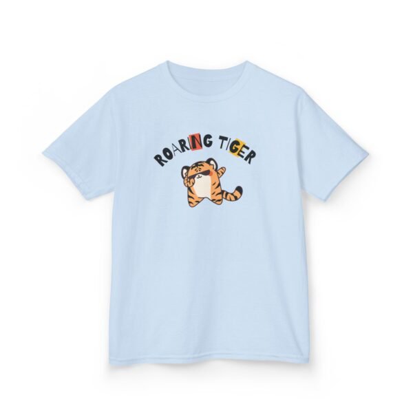 14420427464856083194_2048.jpeg Kids 'Roaring Tiger' Graphic Tee — Cute Cartoon Tiger Shirt for Back to School