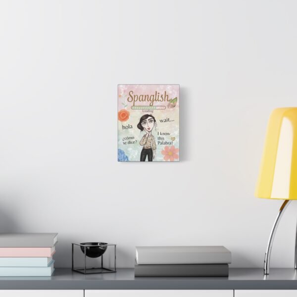 Spanglish Loading... | Funny Bilingual Language Lover Design
