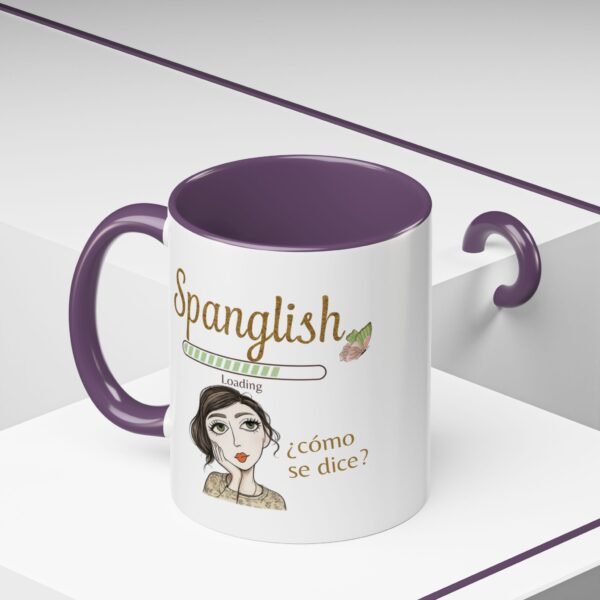 1594094691325266860_2048.jpeg Spanglish Coffee Mug – "¿Cómo se dice?" Accent Ceramic Mug (11/15 oz)