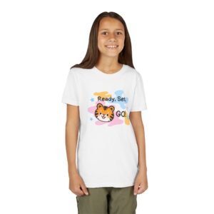16844443214000976789_2048-2.jpeg Ready, Set, Go! Tiger Kids Tee — Youth Short Sleeve