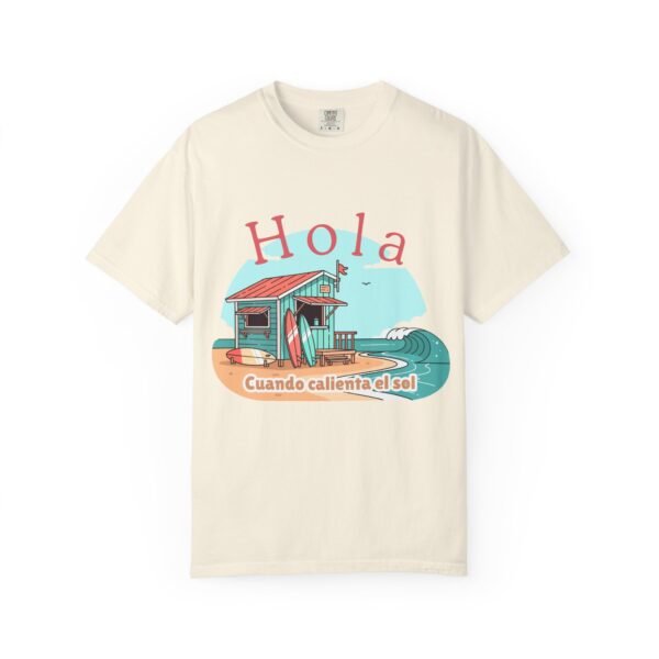 17410063563168886294_2048.jpeg Hola Cuando Calienta el Sol Shirt | Spanglish Summer Tee | Beach Vacation Graphic T-Shirt | Coastal Beach Vibes Shirt | Latino Summer Gift